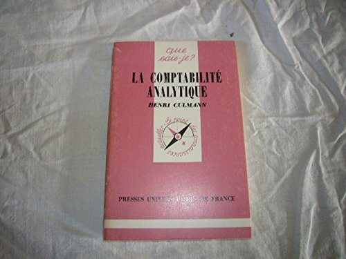 La comptabilité analytique 9782130401582