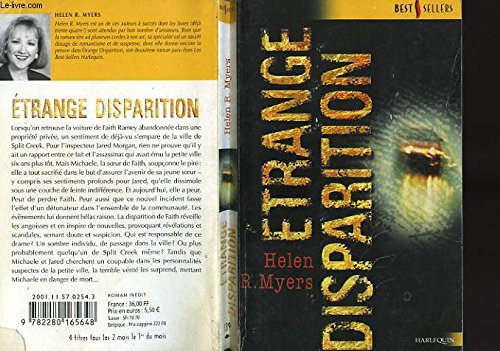 ETRANGE DISPARITION 9782280165648