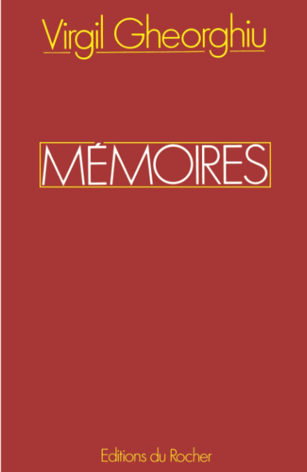Mémoires 9782268009865