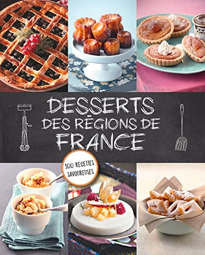 Desserts des régions de France 9782298161854