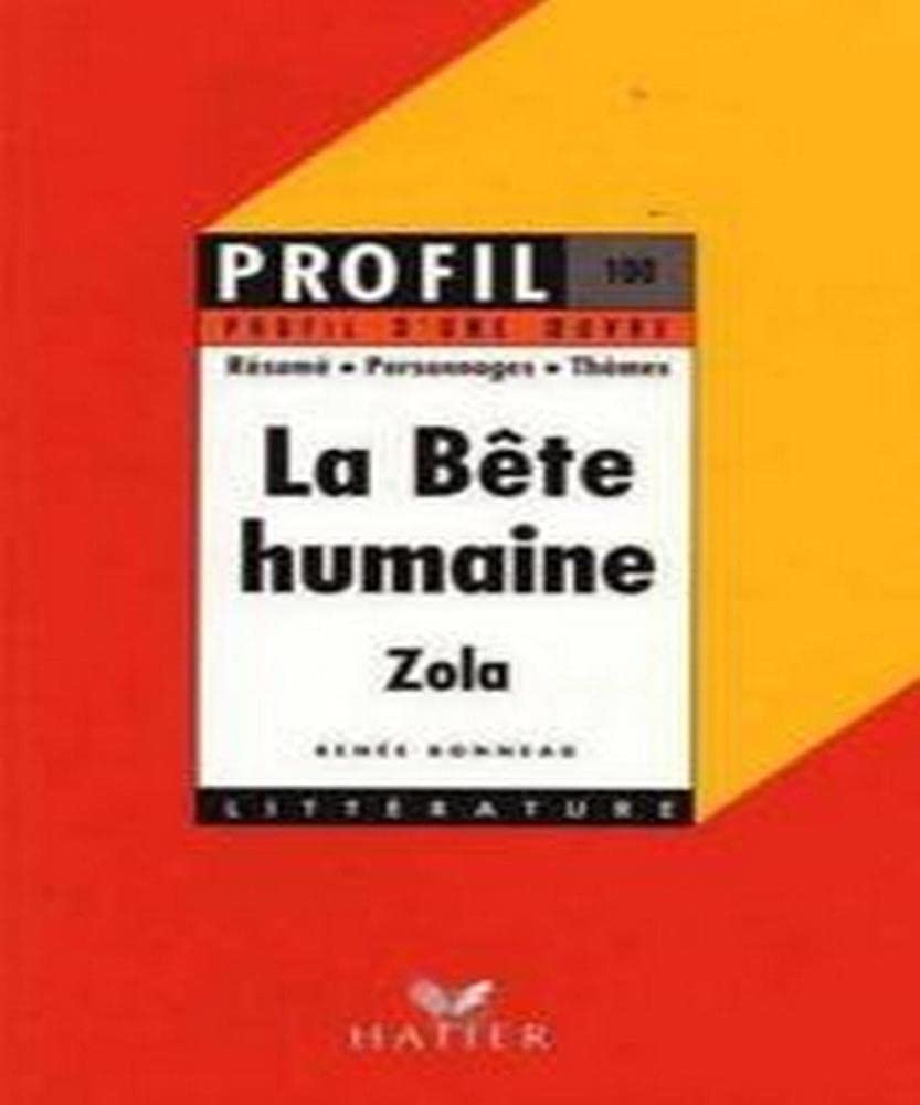 Emile Zola - La bête humaine - 9782218053474