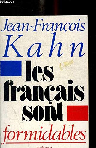 Les Français sont formidables 9782715806221