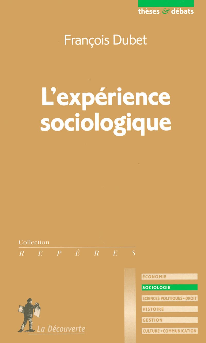 L'expérience sociologique 9782707153531