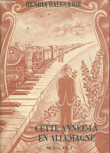 Cette année-là en Allemagne 9782904201103