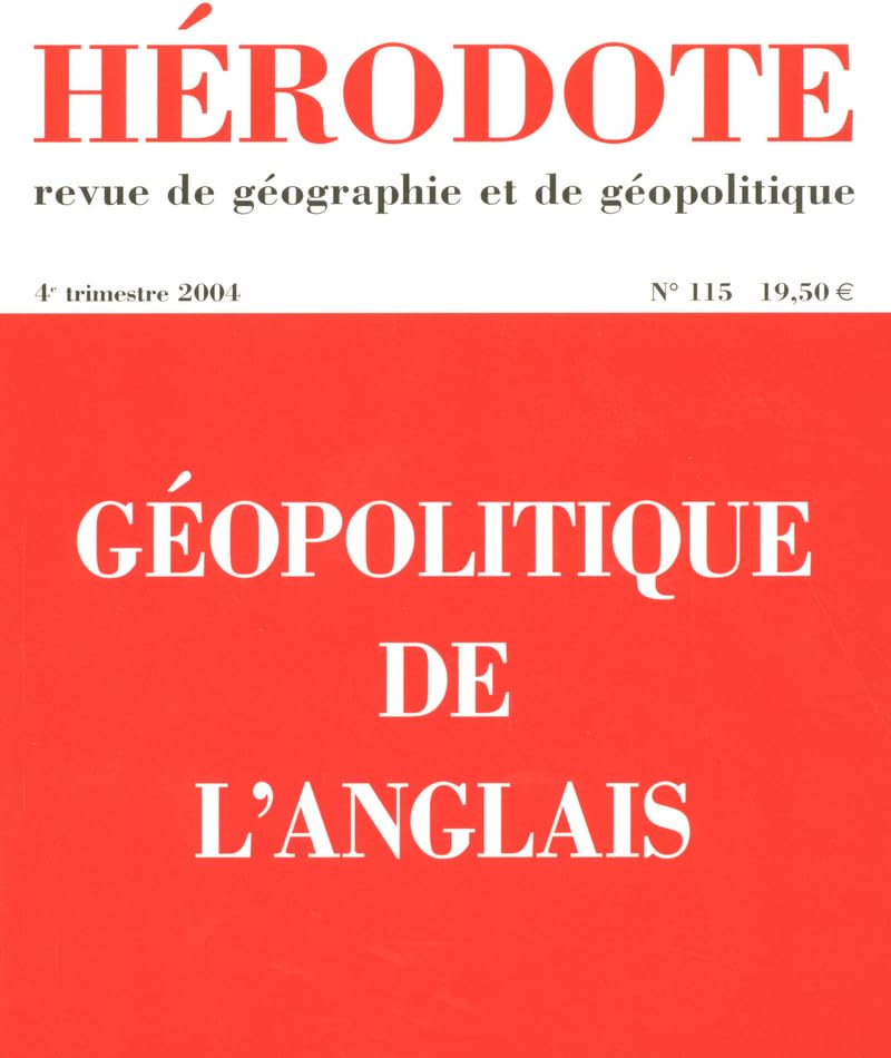 Géopolitique de l'anglais 9782707144607