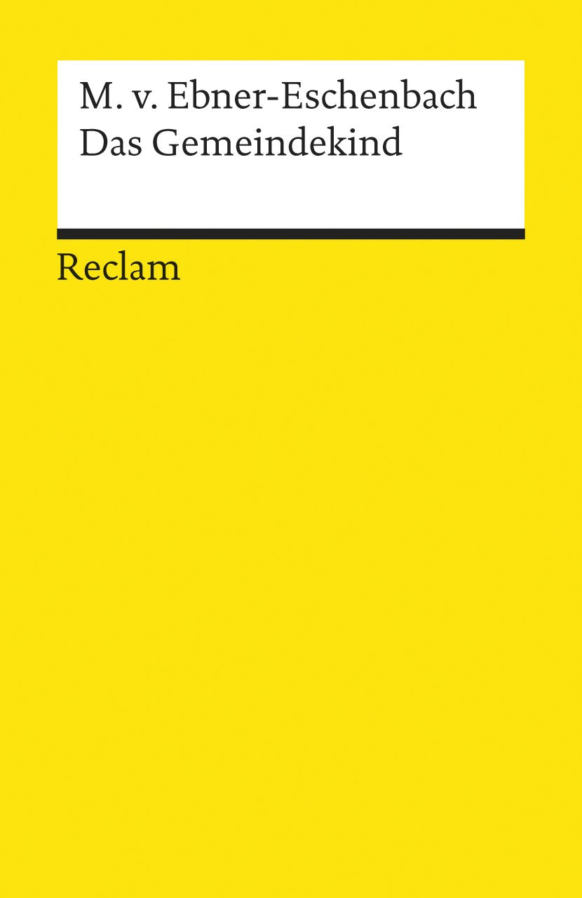 Das Gemeindekind. 9783150080566