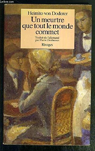 Un Meurtre que tout le monde commet 9782903059927