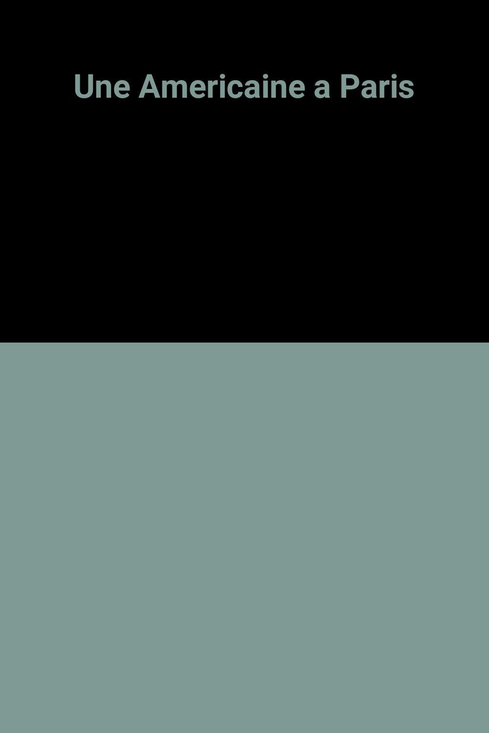 Une Américaine à Paris 9782738220479