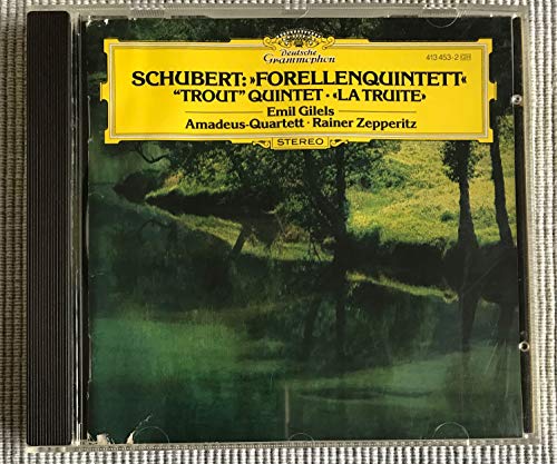 Schubert: Forellen-Quintett, Trout Quintet, La Truite D667, Quartettsatz D703 0028941345325