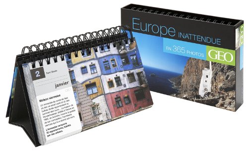 Calendrier Géo Europe inattendue en 365 photos 9782842037581