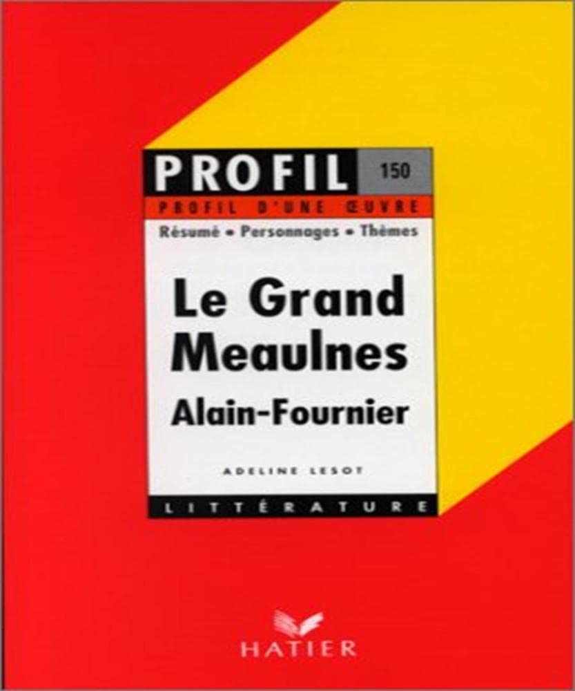 Le Grand Meaulnes. 9782218032721