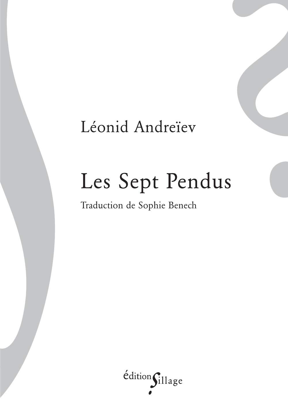Les Sept Pendus 9782916266640