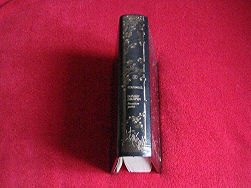 Stendhal Jean de Bonnot Tome 5 Lucien Leuwen Première partie