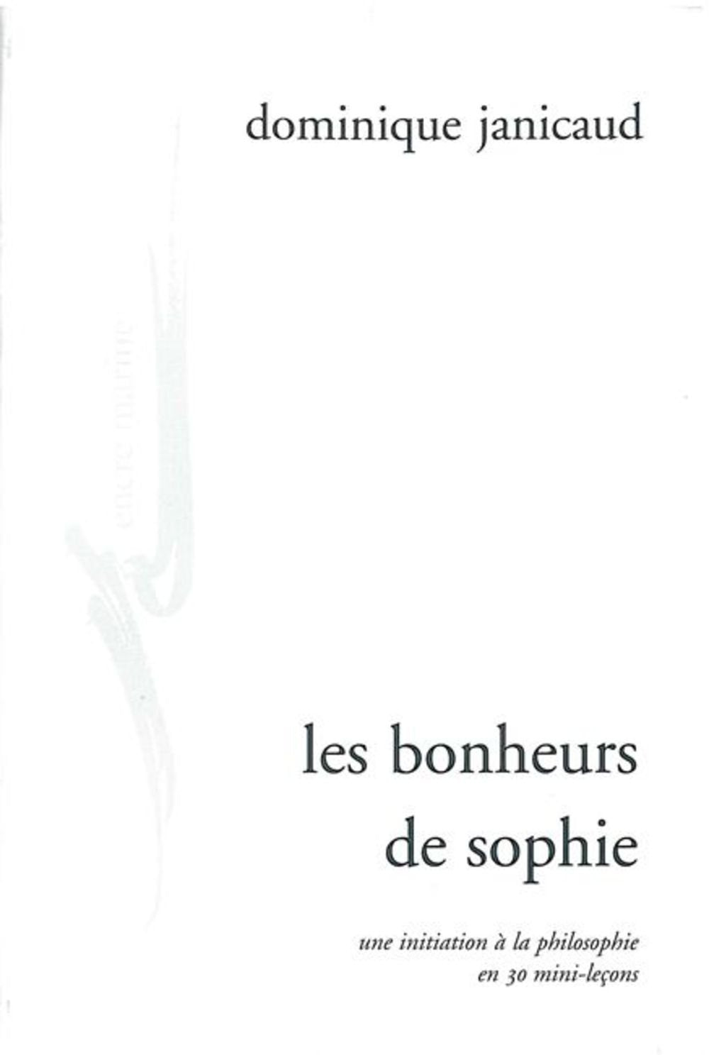 Les bonheurs de Sophie 9782909422732
