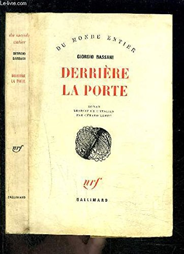 DERRIERE LA PORTE 9782070204663
