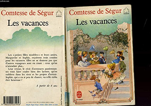 Les Vacances (Le Livre de poche) 9782253031956