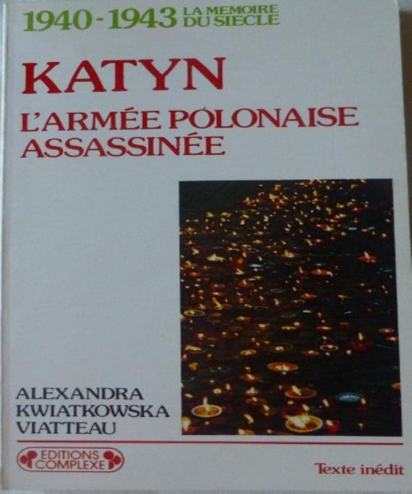Katyn Armee Polonaise Assassin. N.21 9782870273104