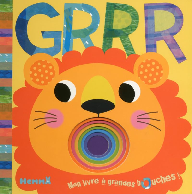 GRRR MON LIVRE A GRANDES BOUCHES 9782508022999