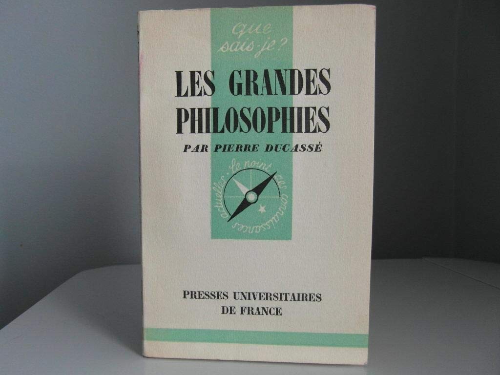 Grandes philosophies (les) 9782130357391
