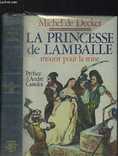 La princesse de lamballe 9782262001568