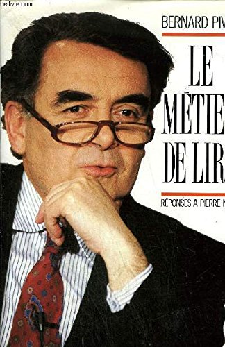 Le metier de lire. reponses a pierre nora. 9782286048525