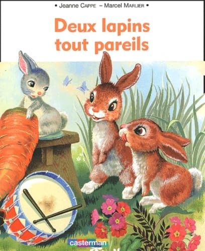Deux lapins tout pareils (livre souple) 9782203105720