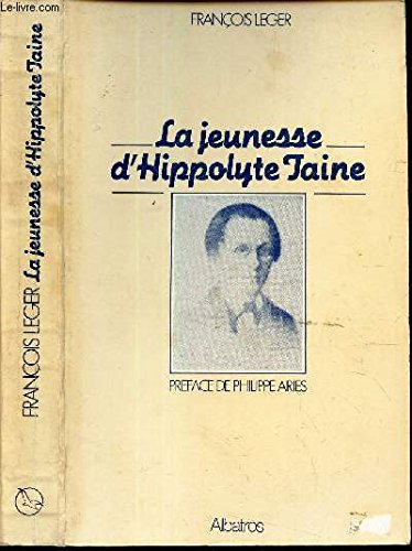 La Jeunesse d'Hippolyte Taine