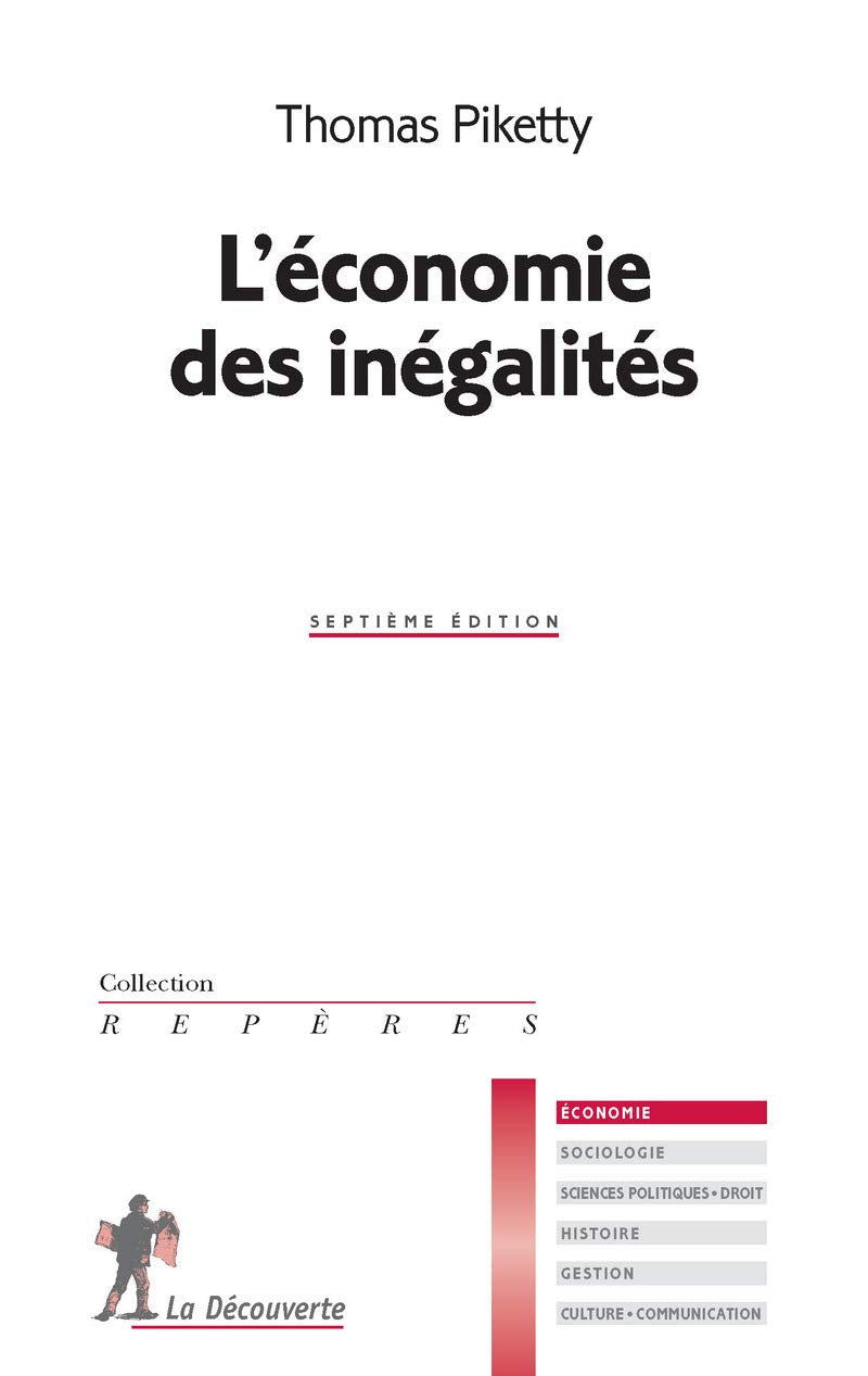 L'économie des inégalités 9782707185679