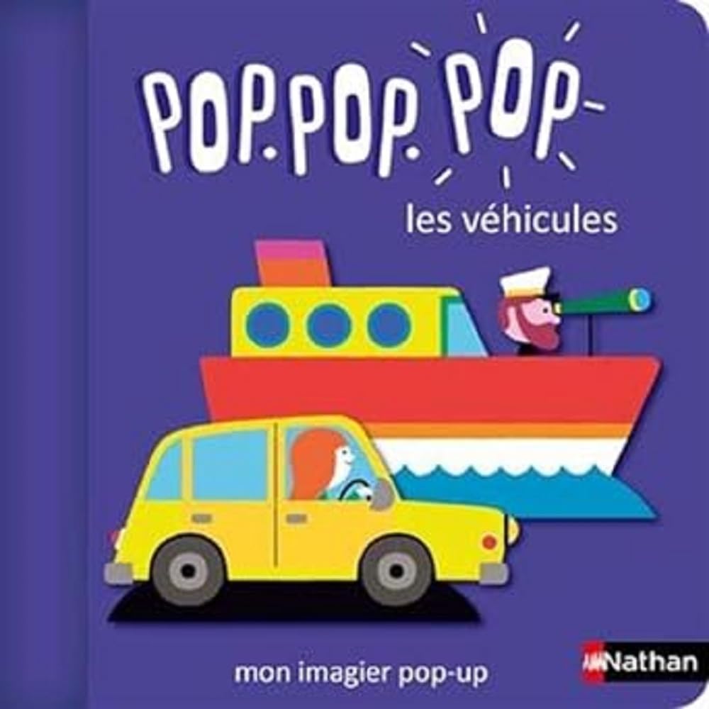 Pop.pop.pop - L'imagier pop-up des véhicules - dès 1 an (2) 9782092490259