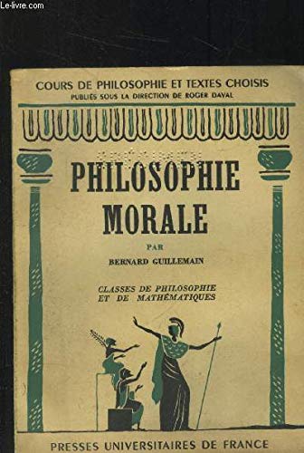 Philosophie morale classes de philosophie et de mathématique
