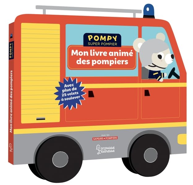Mon livre animé des pompiers 9782035986566