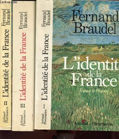 L'identité de la France, 3 tomes : Espace et histoire / Les hommes et les choses / Les hommes et les choses, tome 2 9782700305975