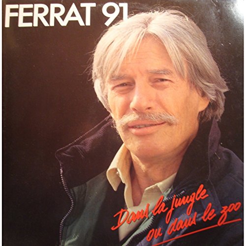 JEAN FERRAT 91 dans la jungle ou dans le zoo 2LP'S 1991 Temey VG++