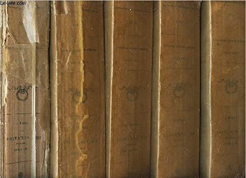 OEUVRES COMPLETES DE VOLTAIRE - en 13 volumes / DU TOME PREMIER AU TOME TREIZE / (voir Notice pour le sommaire)
