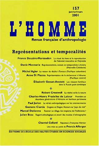 Revue l'homme 157 9782713213687