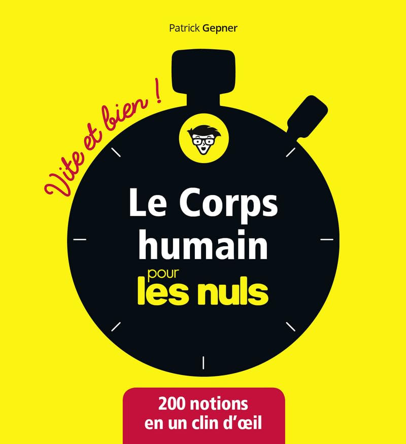 Le corps humain pour les Nuls - Vite et bien 9782412044438