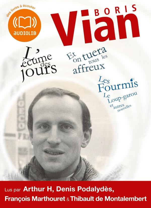 Coffret Boris Vian: Coffret 3 CD MP3 - 13 h 9782356412553