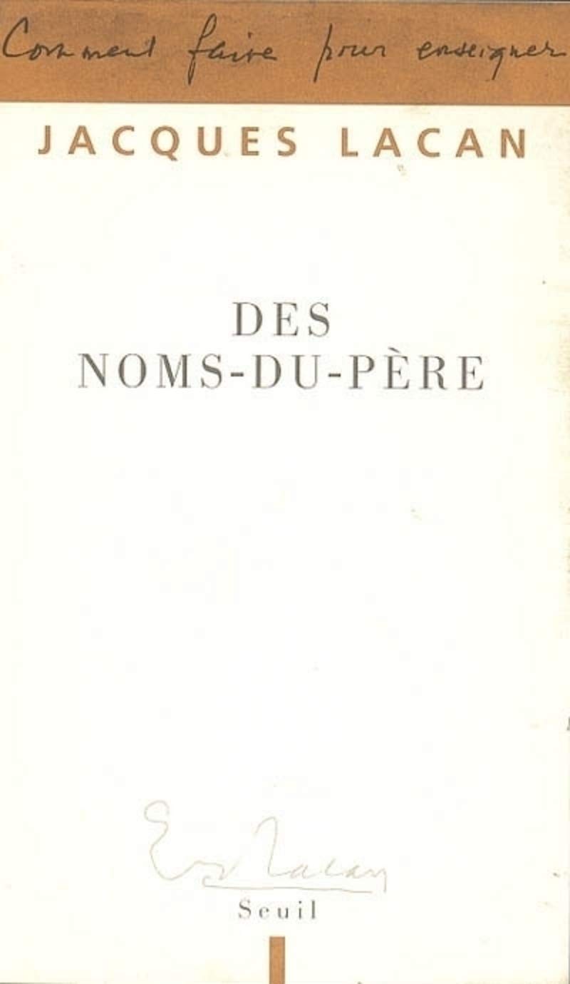 Des Noms-du-Père 9782020796651