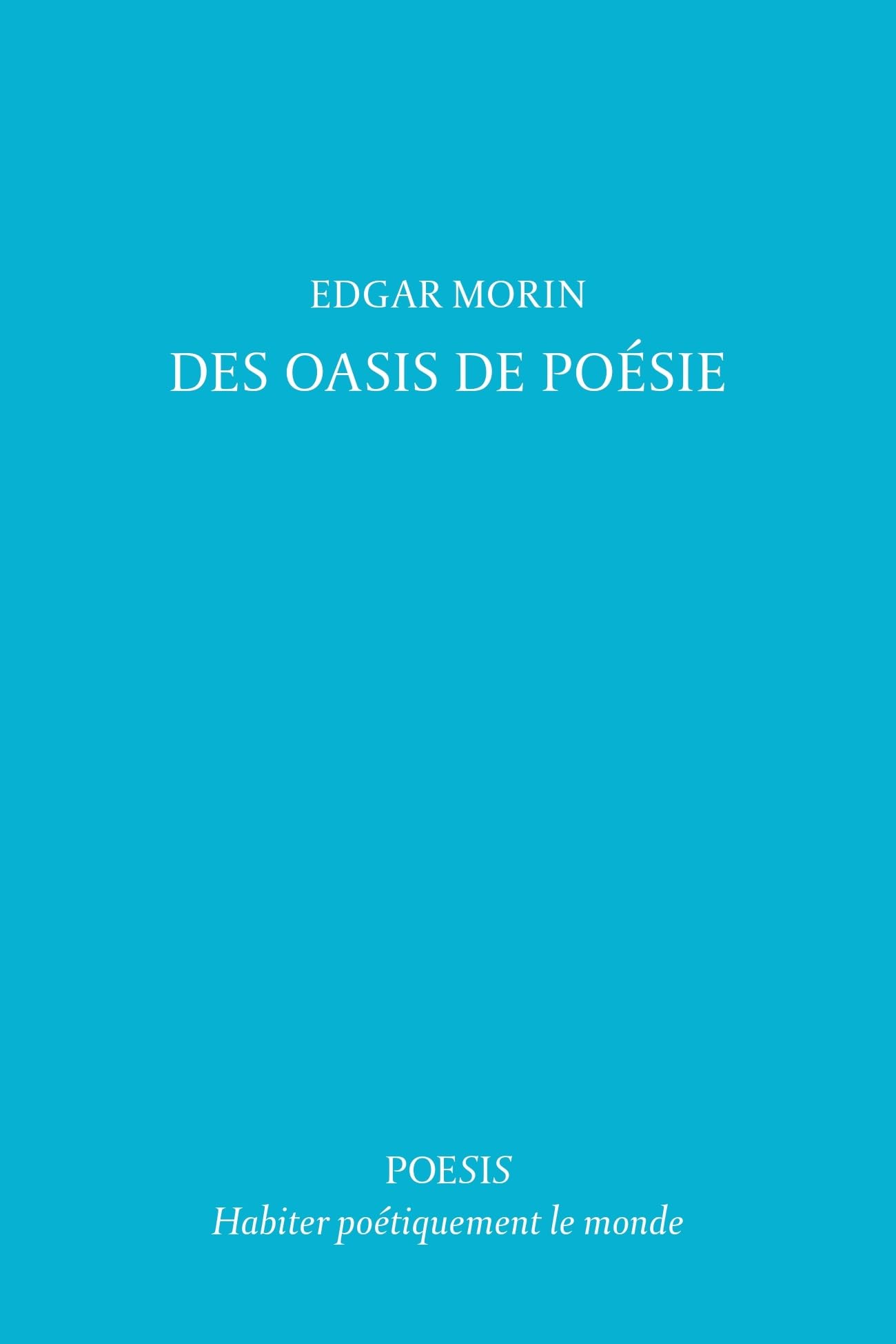 Des oasis de poésie 9782492239052