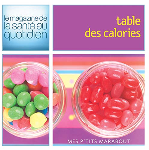 Table des calories 9782501048699