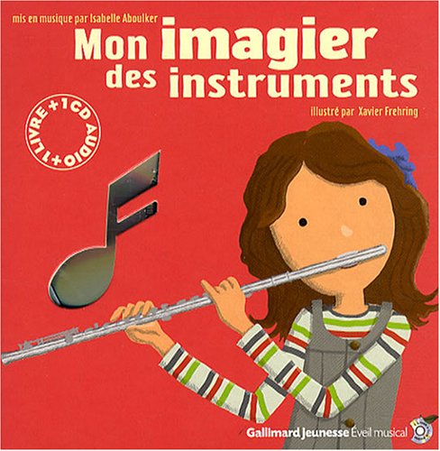 MON IMAGIER DES INSTRUMENTS LIVR-CD: LIVRE-CD AVEC QR CODE 9782070618576