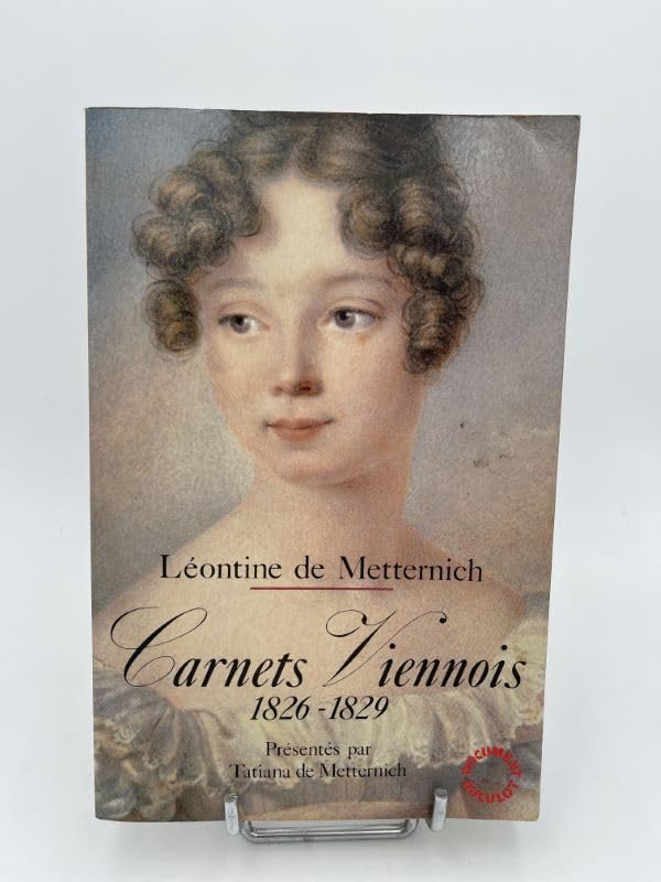 Carnets viennois, 1826-1829 9782801109571