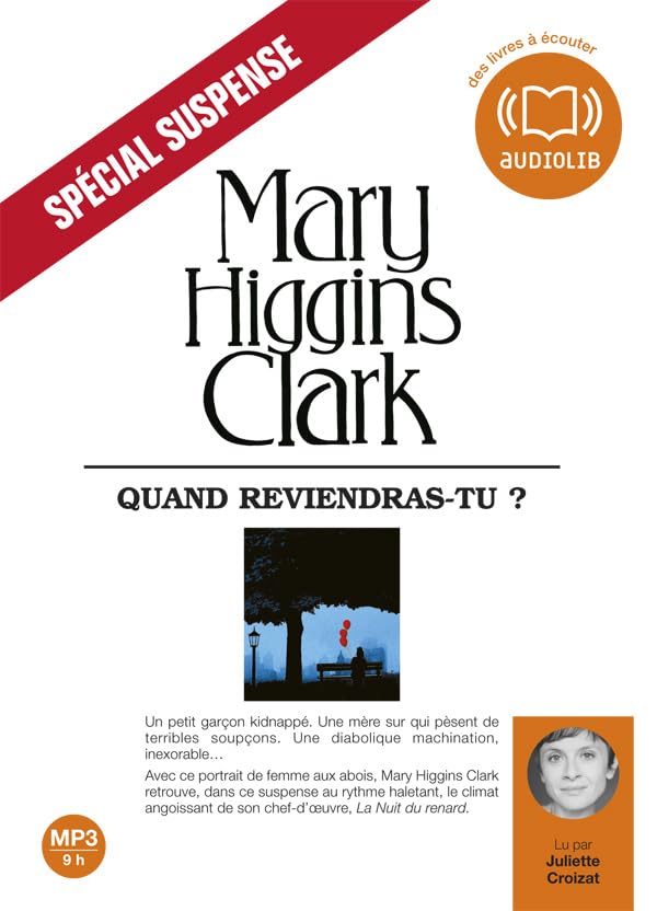 Quand reviendras-tu ?: Livre audio 1 CD MP3 9782356413956