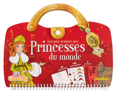 Tout pour dessiner mes Princesses du monde 9782809602104