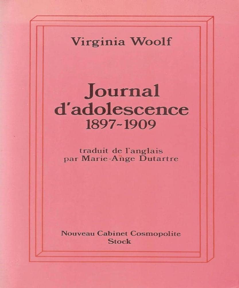 Journal d'adolescence, 1897-1909 9782234025226