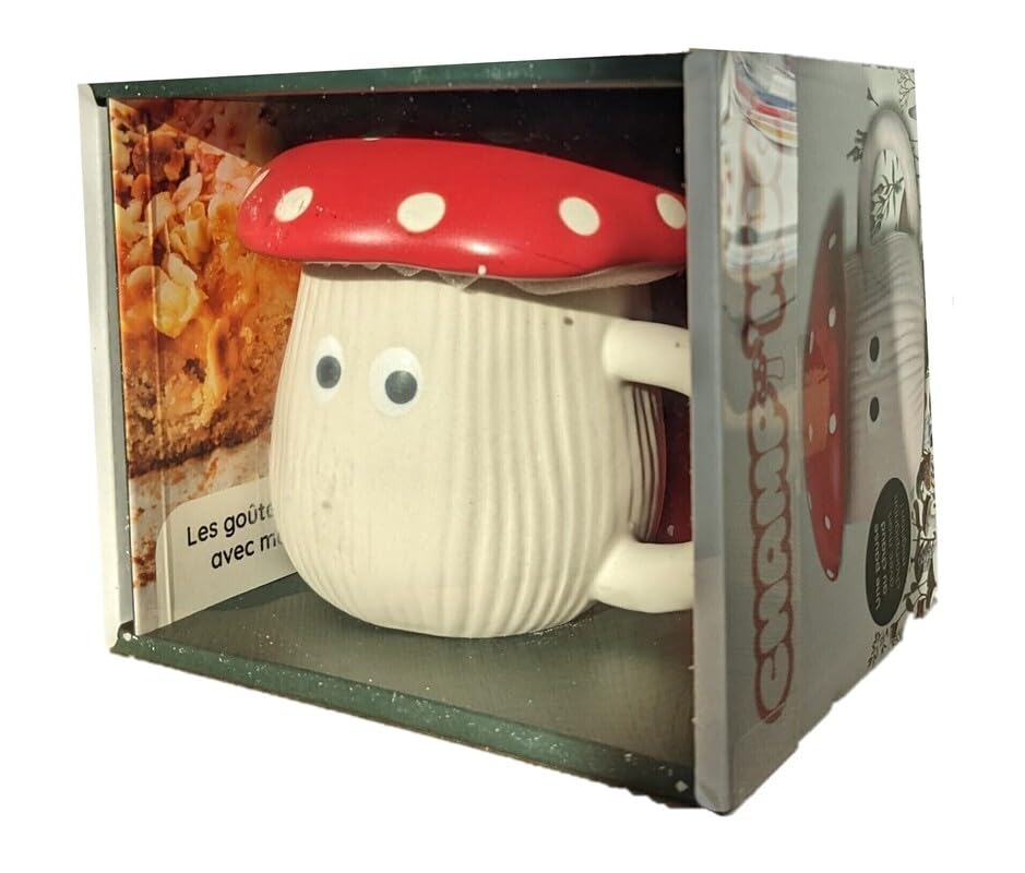 Coffret Champi'mug - Une pause au chaud avec mon champignon mignon: mug - champignon - mignon - goûter - cocooning - automne - Noël 9782412103555
