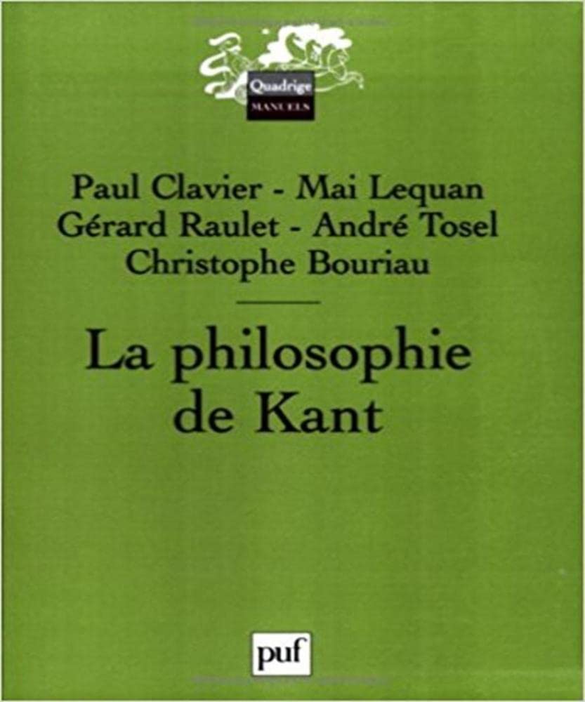 La Philosophie de Kant 9782130540106