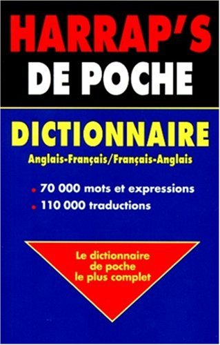 Harrap's de poche: English-French dictionary 9780245502774