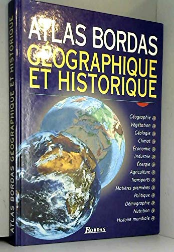ATLAS BORDAS GEOGR. ET HIST. NP 97 (Ancienne Edition) 9782040286088