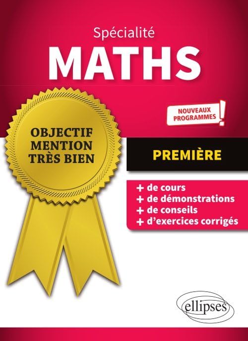 Spécialité maths 1re 9782340032118